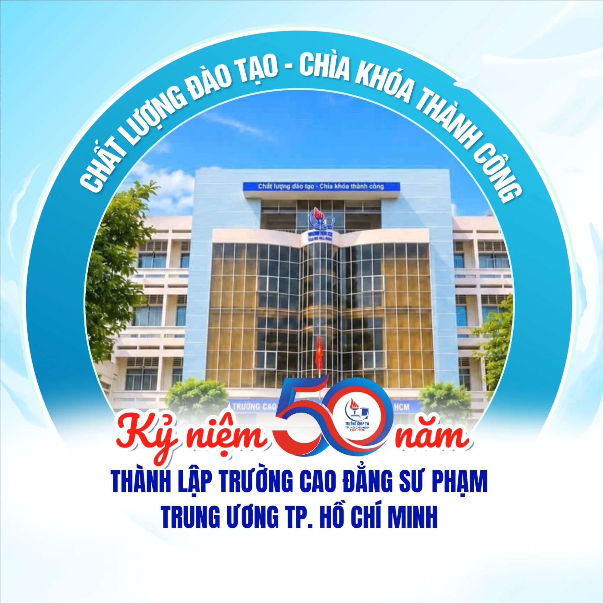 Lan tỏa niềm tự hào - Thay ảnh đại diện - Chào mừng 50 năm thành lập Trường Cao đẳng Sư phạm Trung ương Thành phố Hồ Chí Minh