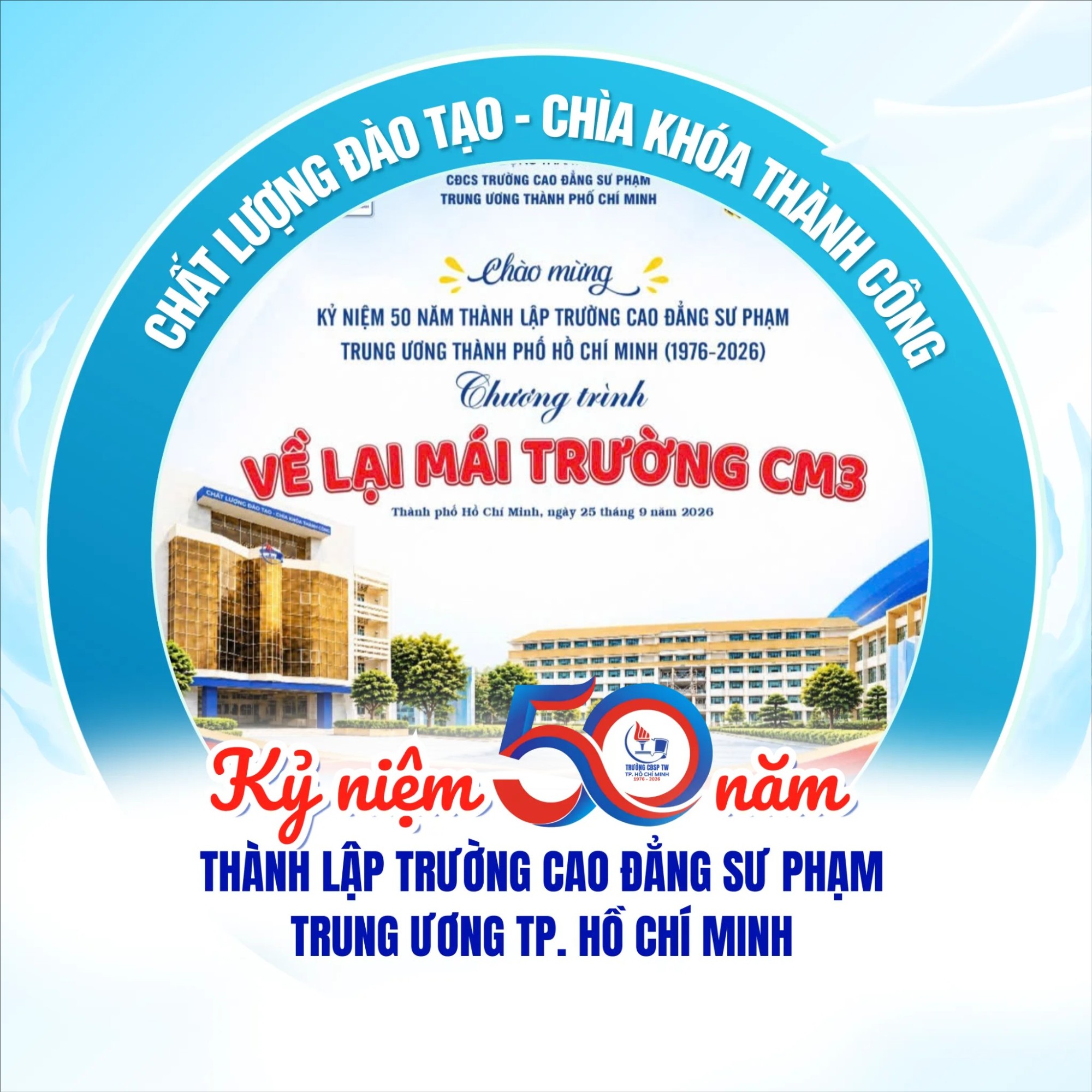 Kế hoạch chương trình "Về lại mái trường CM3"