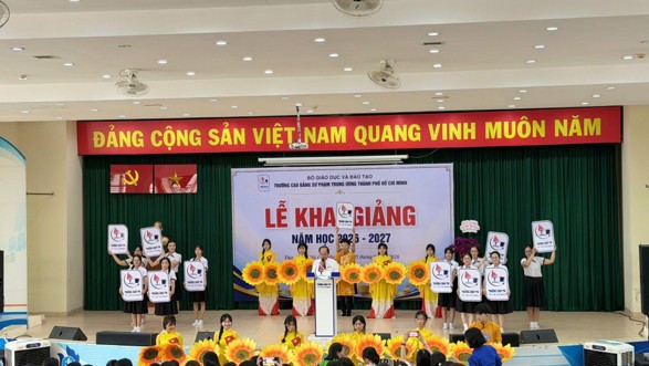 Trường Cao đẳng Sư phạm Trung ương TP. Hồ Chí Minh tổ chức Lễ Khai giảng năm học 2026 – 2027, hình thức đào tạo Chính quy